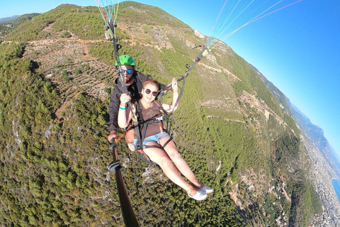 From Antalya, Side, Alanya: Paragliding Experience in Alanya From Side With Transfer