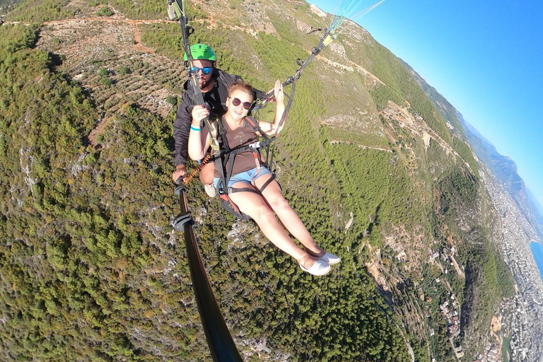 From Antalya, Side, Alanya: Paragliding Experience in Alanya From Side With Transfer