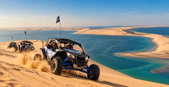 Qatar: Self-Drive Buggy Desert Safari from Dunes to the Sea