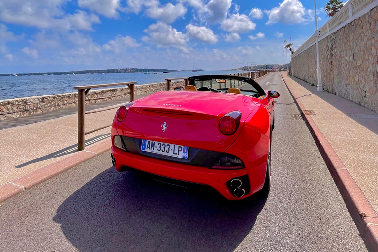 Cannes : Ferrari experience Visite guidée en supercar