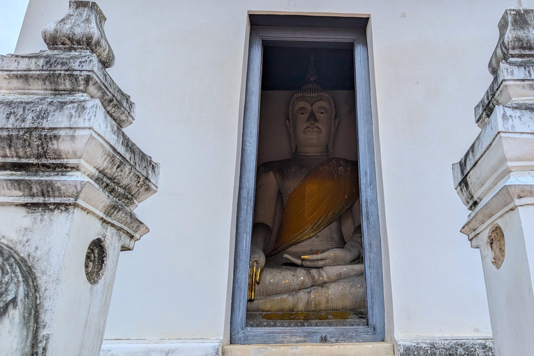 Bangkok : Excursion d&#039;une journée à Ayutthaya avec visite privée à bord d&#039;une longue queue