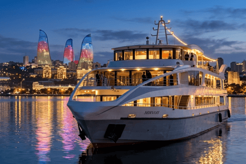 Baku: VIP Boat Tour on the Caspian Sea + Guided Icheri Sheher Tour Standard Boat Tour and Guided Icheri Sheher Tour