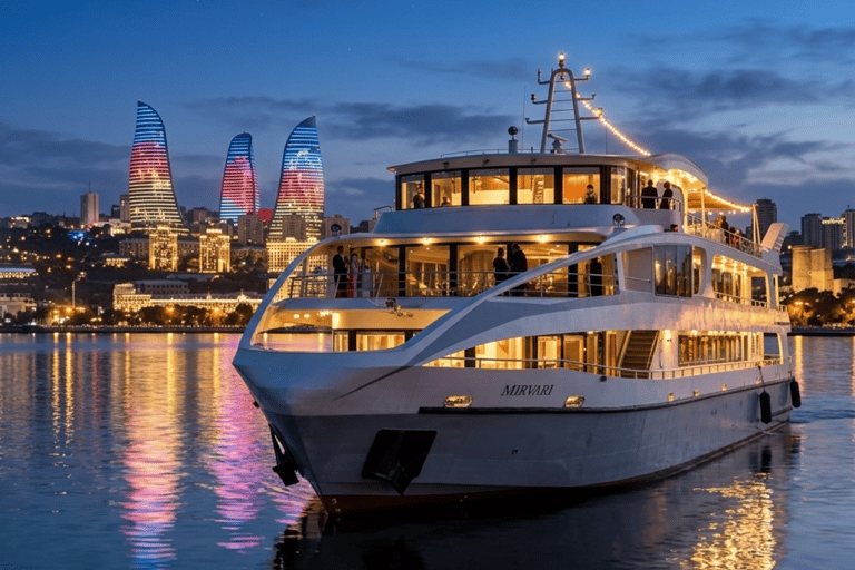 Baku: VIP Boat Tour on the Caspian Sea + Guided Icheri Sheher Tour Private Tour