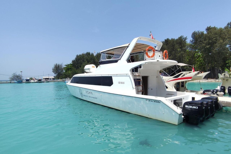 Jakarta : Excursion d&#039;une journée sur l&#039;île d&#039;Asha avec canoë et planche à pagaie