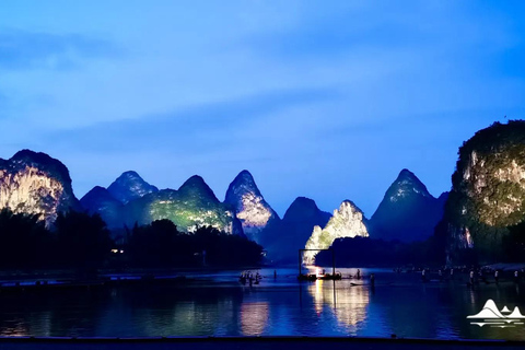 Guilin: Impression of Sanjie Liu Show Ticket A1 Tickets: Highest section with covered seating.