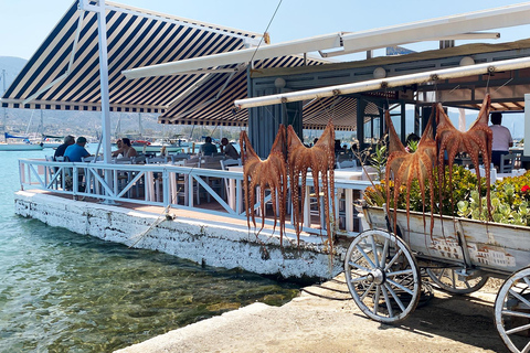 Isola di Poros: escursione di un giorno in autobus da Atene con bagno