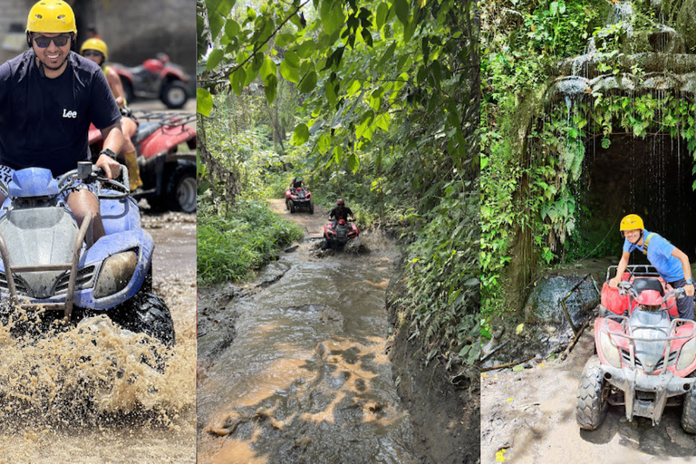 Bali: ATV Ride Adventure with track river bank, dense forest ATV Ride ( Tandem Ride ) without Transport