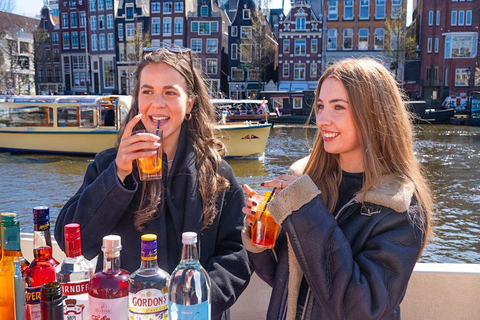 Cheese & Drinks Guided Amsterdam Boat Tour, All Inclusive Dutch cheese & drinks canal cruise - VIP PACKAGE