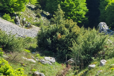 Mount Tomorri summit,hiking on the Holy Mountain