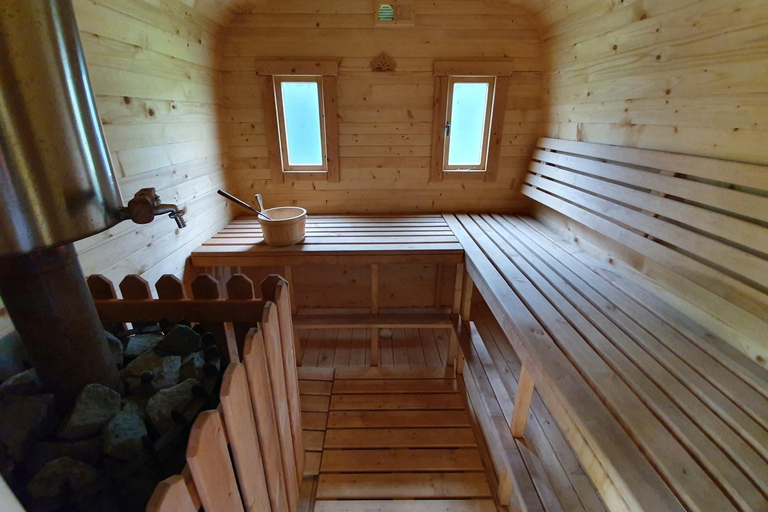 Riga: Private Latvian Sauna Experience by Daugava River Private Sauna Experience 2 hours / 2.00 PM