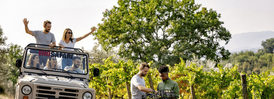 Montefalco : Enosafari en Jeep entre vignobles et dégustation