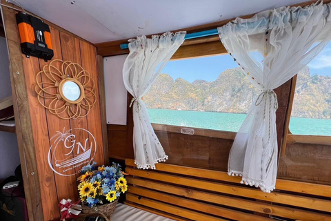 Khao Lak: Private Phang Nga Bay by Luxury Longtail Tour James Bond with Canoe