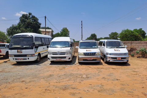 Serviço de busca e traslado do aeroporto de Vic Falls