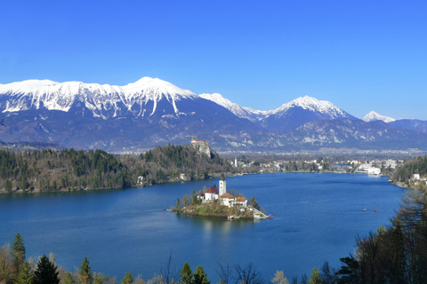 Dagsutflykt till Bled och Ljubljana från Zagreb