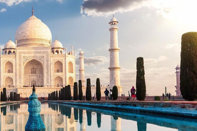 Visite du Taj Mahal au lever du soleil depuis Delhi