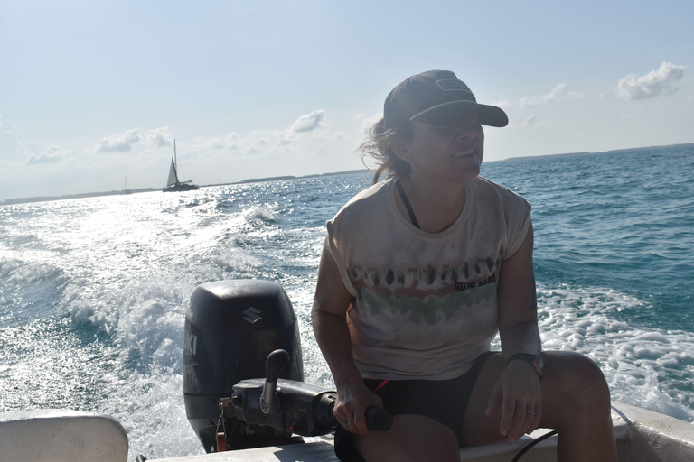 From Cancún: Isla Mujeres Snorkel & Spearfishing Escape
