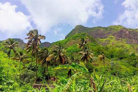 From Praia: Principal Valley Hike & Relax in Tarrafal Beach Shared Group Tour