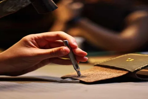 Hoi An: Workshop handgemaakt leer bewerken (beginnerscursus)