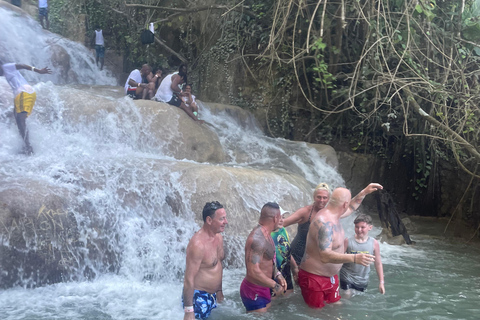 Montego Bay: Blue Hole, Secret Falls, and Dunn's River Tour