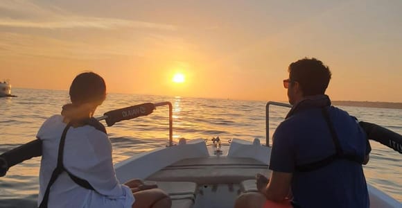 Ab Alvor: Private Bootstour mit Mannschaft