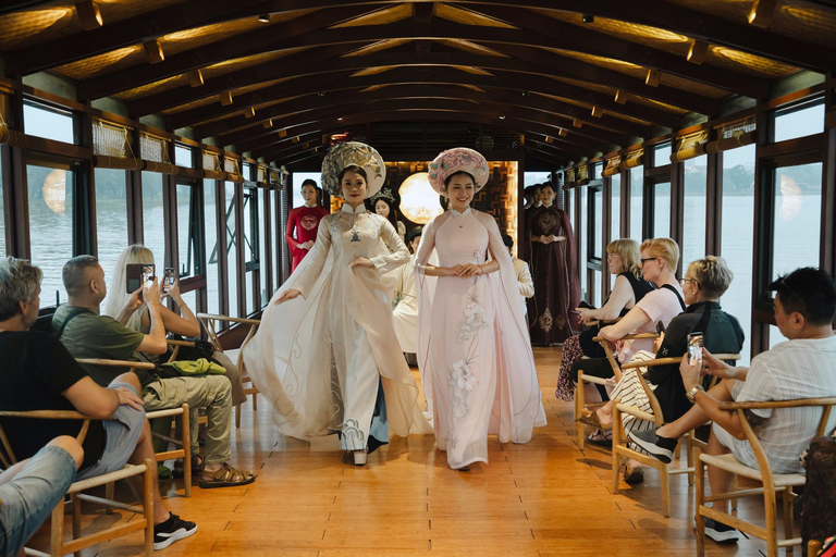 Hue: Luxury Sunset Tea & Dinner Cruise on Perfume River [No Dinner] Luxury Sunset Tea Cruise