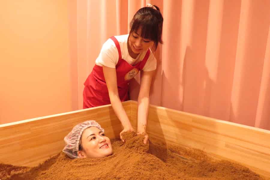 Tokio Ginza: Traditionelles japanisches Enzymbad & Wellness-Spa. Foto: GetYourGuide Tokio Ginza: Traditionelles japanisches Enzymbad & Wellness-Spa. Foto: GetYourGuide