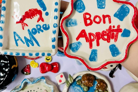 Chiangmai: Pottery Workshop Hand-building + Painting (Size S)