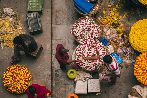 Experimente Bangalore - Excursão noturna a pé pela cidade e visita ao mercado