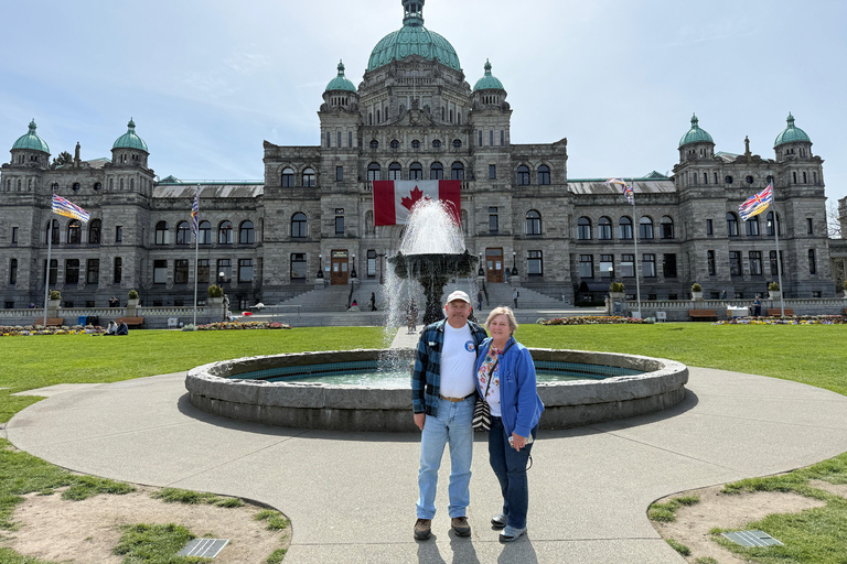 Von Vancouver aus: Privater Tagesausflug nach Victoria und zu den Butchart Gardens
