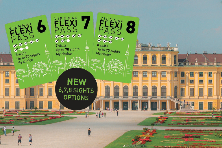 Digital Vienna FLEXI Pass: Choose from 70+ Top Sights Vienna: FLEXI Pass – 2 Attractions