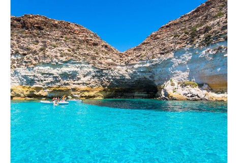 Lampedusa: Luna Celeste Boat Tour with Lunch