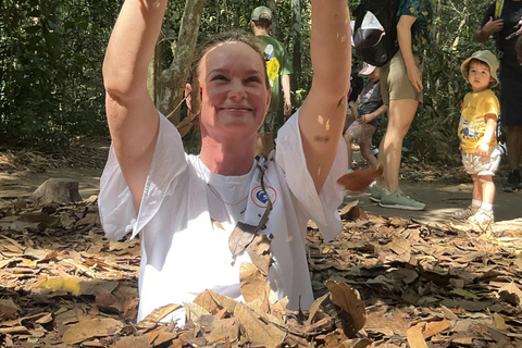 Ho Chi Minh City: Cu Chi Tunnels Guided Tour with Pickup Small Group Cu Chi Tunnels Experience (Max 12 people)