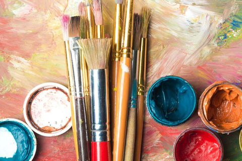 Weimar: Painting with a meal – paint pictures, relax, enjoy dinner Weimar: Meal with a meal - paint pictures, relax, enjoy dinner