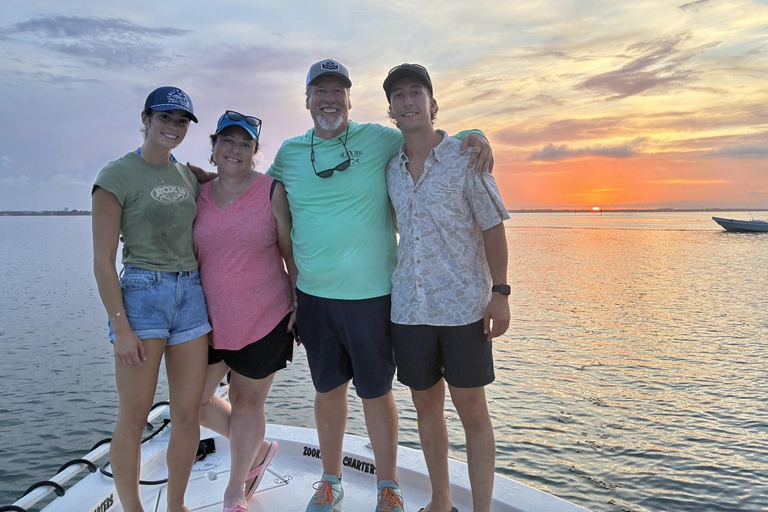 Melbourne Beach: Private Sunset Boat Tour at Sebastian Inlet
