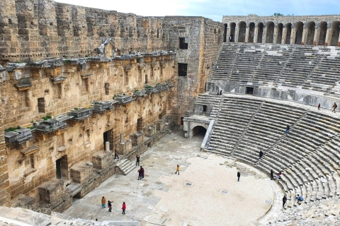 Antalya to perge aspendos side 1 day tour with lunch Antalya: Perge Aspendos Side 1 Day Tour