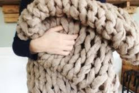 San Mateo: Hand-Knitting Blanket Workshop for Beginners