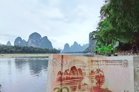Guilin: Li River 4-Star Cruise with Buffet Lunch Li River 4-Star Cruise+Ten‑Mile Gallery Cycling