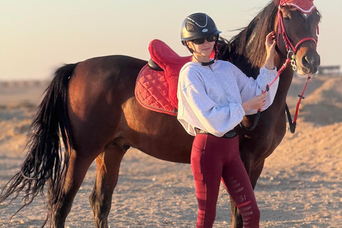 Hurghada: Swimming & Horse riding with FREE Photos & Videos 2-Hour Horse Swimming & Photos with Transfer