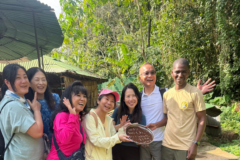 From Moshi: Marangu Chagga Caves & Waterfall & Coffee Tour