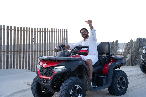 Doha: Full day Overnight & Day pass in Pvt Desert Beach Camp Doha: Full day Dune Bashing with a meal in Desert Beach Camp