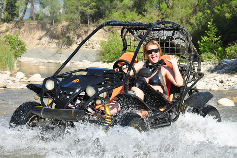 Marmaris: Buggy Safari with Russian Instructor Single Buggy Safari with Transfer & Water Fun