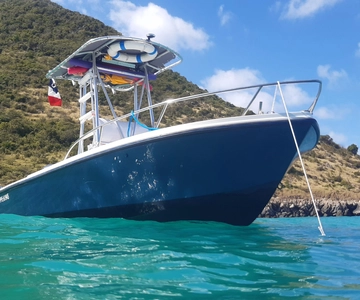 Saint Martin: Private boat trip with skipper