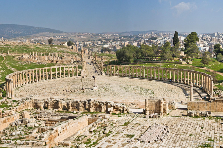 Tour privado de 4 días : Jerash, Ammán, Petra, Wadi-rum y Mar Muerto.Transporte y alojamiento