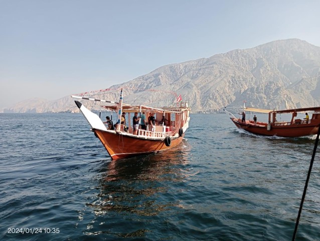 Visit Khasab Half-Day Dhow Cruise, Dolphin Watching, & Snorkeling in Musandam, Oman