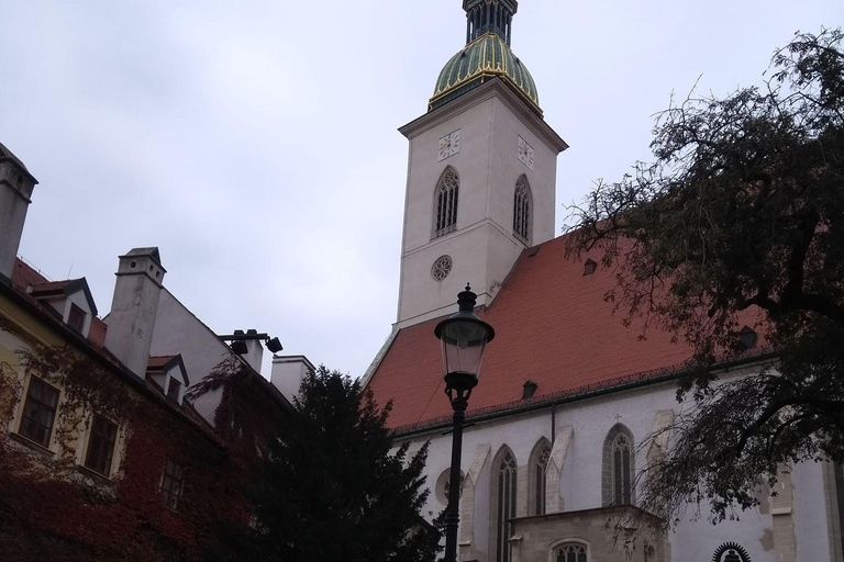 Bratislava: wandeltour door de oude stad en het kasteelBratislava: Old Town, Cathedral and Castle with bonuses walk