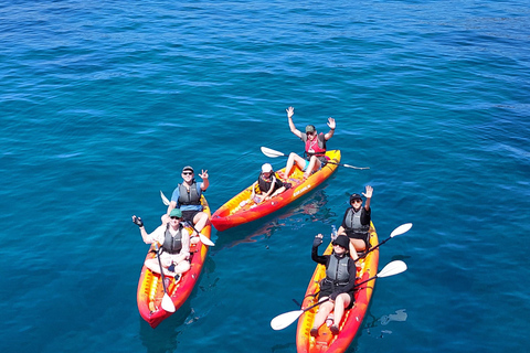 Budva: Excursión en Kayak de la Playa de Becici a la Isla de Sveti Stefan