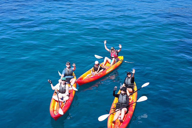 Budva: Excursión en Kayak de la Playa de Becici a la Isla de Sveti Stefan