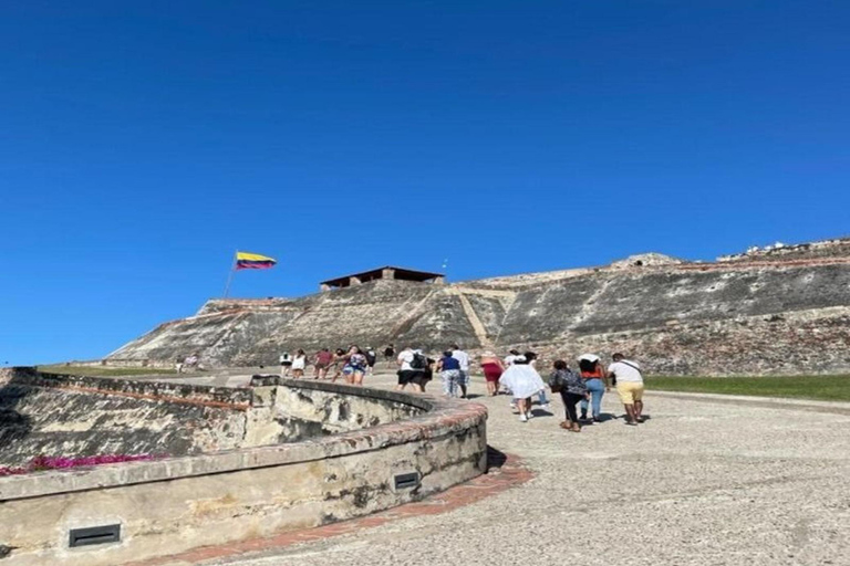 Carthagène : ENTRÉE AU CHÂTEAU SAN FELIPE Transfert facultatif