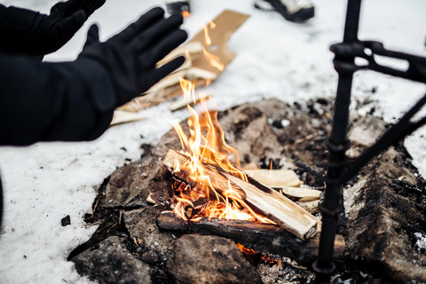 Esbo: Guidad snöskovandring i Noux nationalparkEsbo - snöskovandring Guidad snöskovandring i Noux nationalpark