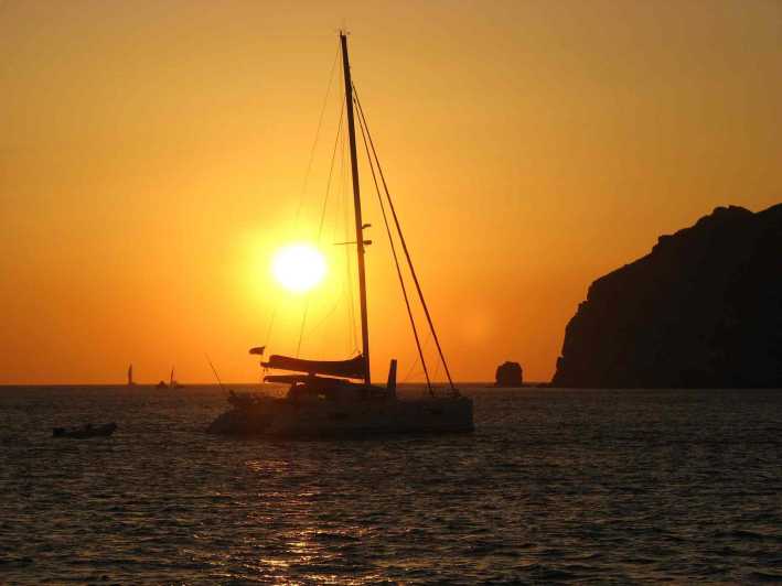 sunset catamaran sailing cruise with sparkling wine for 2